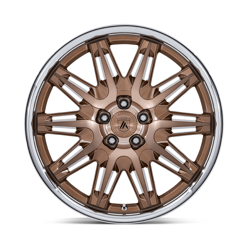 Asanti Black | AB047 IMPERATOR 20x9.0 ET35 - BRONZE MACHINED W/ BRONZE LIP
