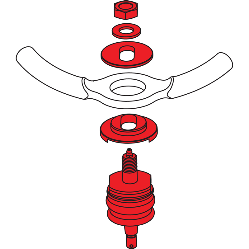 SPC | JEEP ADJ CAMBER BALL JOINT - Upper - Commander / Grand Cherokee 2005-2010 SPC Performance Ball Joints