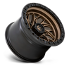 Fuel Off-Road | D777 RUNNER UTV 15x10.0 ET0 - BRONZE W/ BLACK RING
