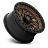 Fuel Off-Road | D777 RUNNER UTV 15x7.0 ET10 - BRONZE W/ BLACK RING