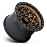 Fuel Off-Road | D785 UNIT UTV 15x7.0 ET10 - BRONZE W/ MATTE BLACK RING