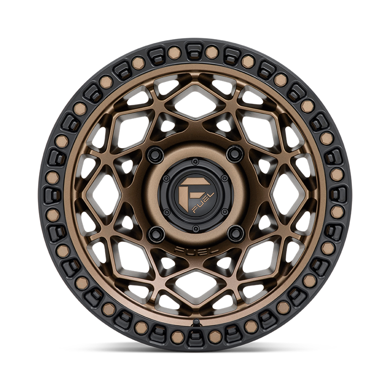 Fuel Off-Road | D785 UNIT UTV 15x7.0 ET10 - BRONZE W/ MATTE BLACK RING