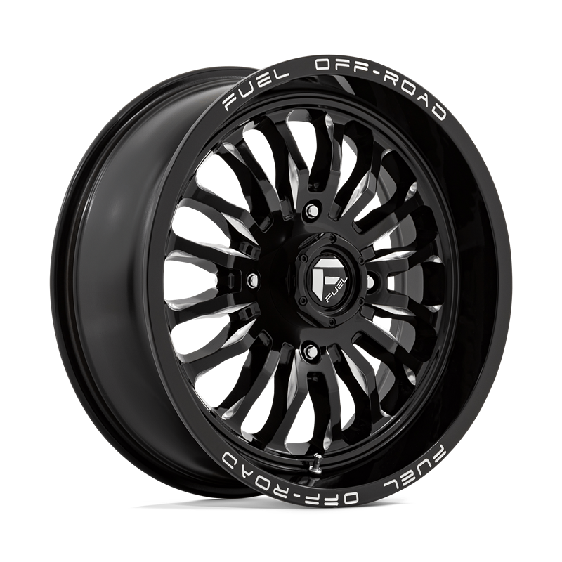 Fuel Off-Road | D821 ARC UTV 20x7.0 ET13 - GLOSS BLACK MILLED