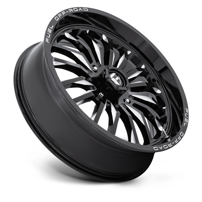 Fuel Off-Road | D821 ARC UTV 22x7.0 ET13 - GLOSS BLACK MILLED