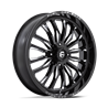 Fuel Off-Road | D821 ARC UTV 24x7.0 ET13 - GLOSS BLACK MILLED