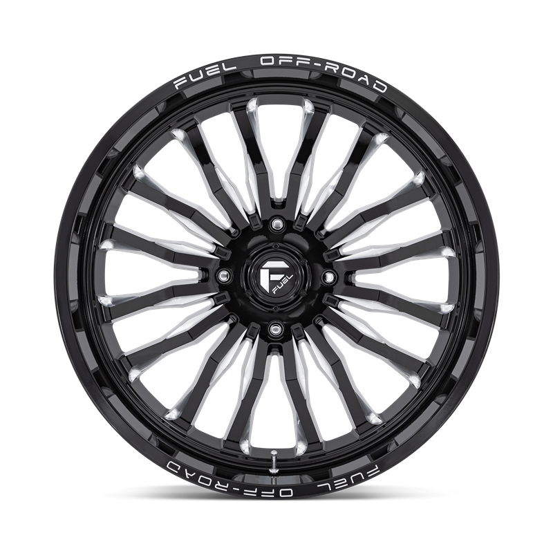Fuel Off-Road | D821 ARC UTV 24x7.0 ET13 - GLOSS BLACK MILLED