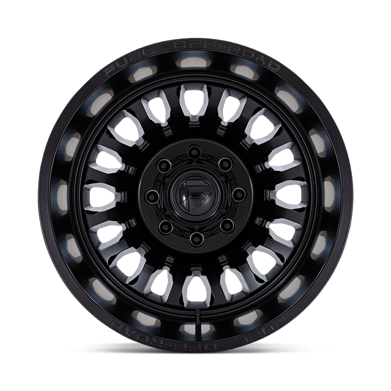 Fuel Off-Road | D867 ARC DUALLY 22x8.25 ET-227 - BLACKOUT