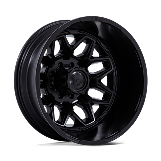 Fuel Off-Road | D871 FLUX DUALLY 22x8.25 ET-227 - BLACKOUT