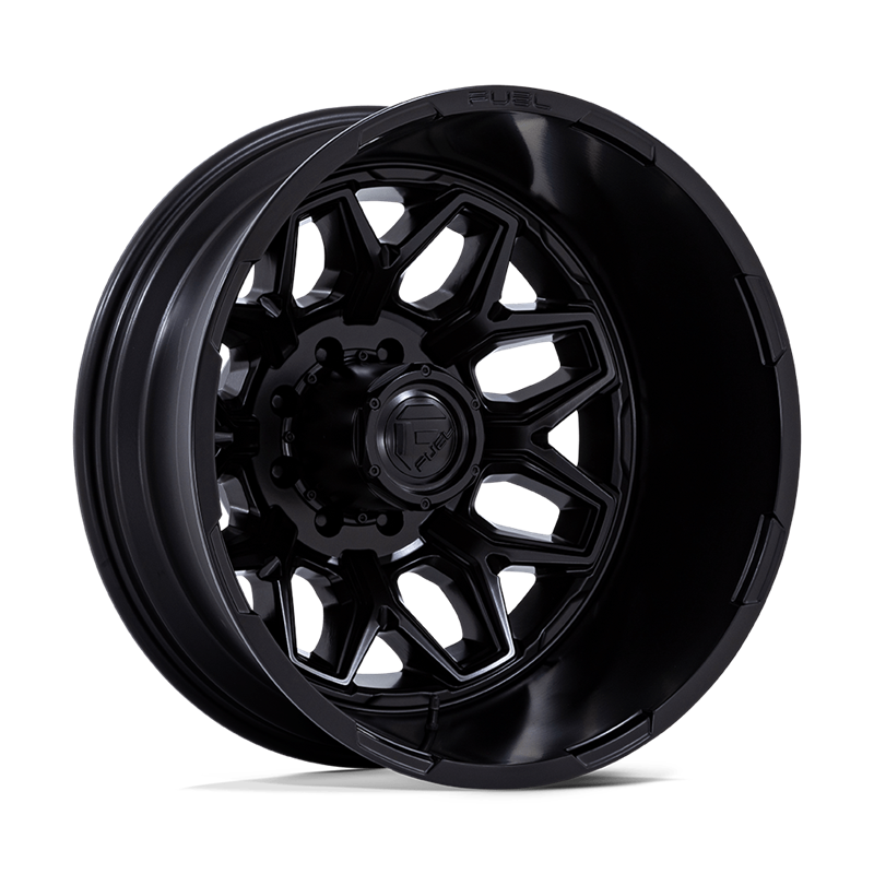 Fuel Off-Road | D871 FLUX DUALLY 22x8.25 ET-227 - BLACKOUT