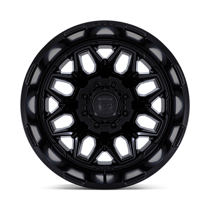Fuel Off-Road | D871 FLUX DUALLY 22x8.25 ET-227 - BLACKOUT