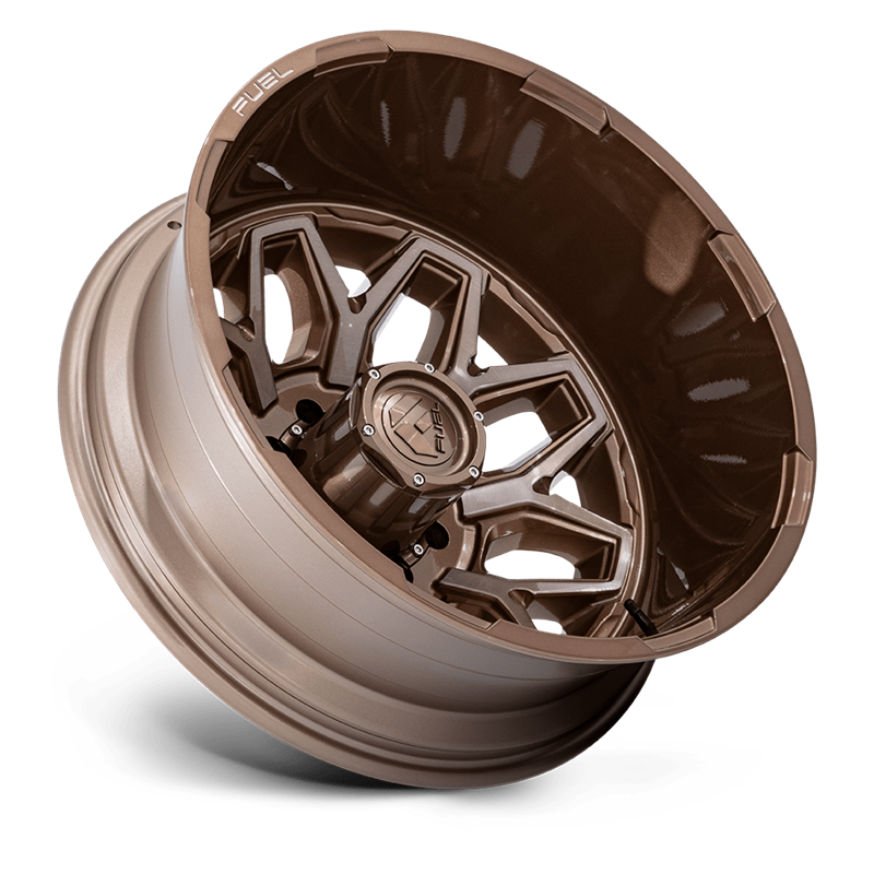 Fuel Off-Road | D876 FLUX DUALLY 20x8.25 ET104 - PLATINUM BRONZE