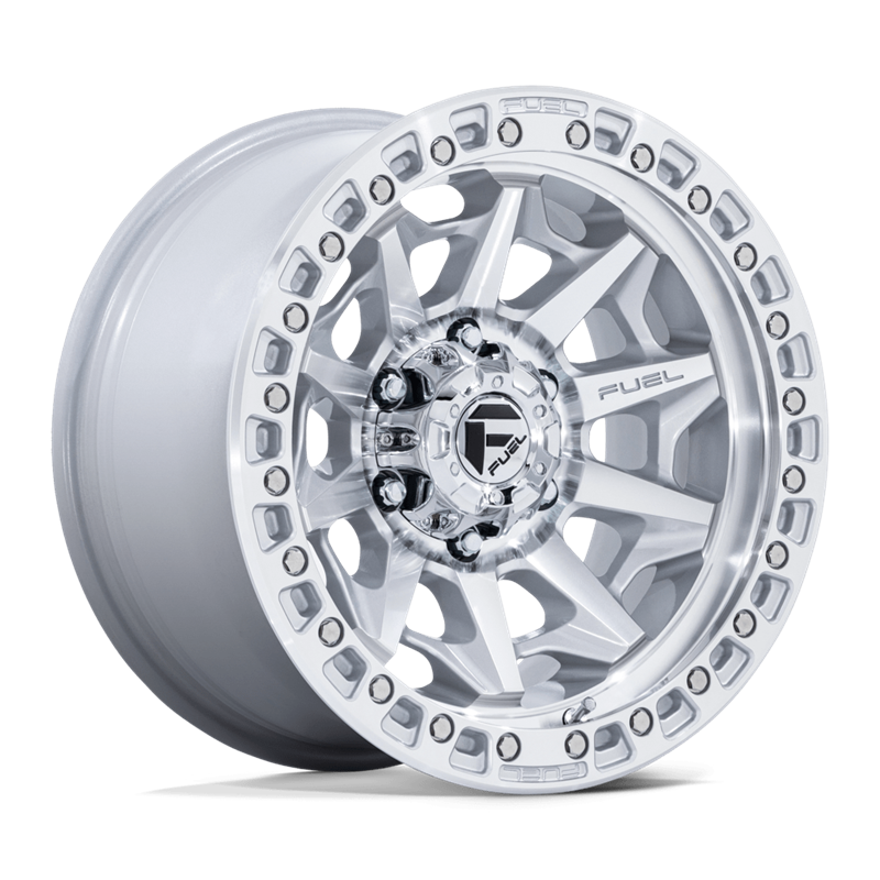 Fuel Off-Road | D883 COVERT 20x9.0 ET1 - SILVER W/ MACHINED FACE