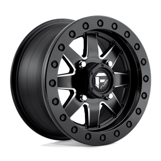 Fuel Off-Road | D938 MAVERICK BEADLOCK 15x7.0 ET13 - MATTE BLACK MILLED