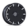 DUB Wheels | DC271 CHEEF 24x9.0 ET15 - GLOSS BLACK MILLED