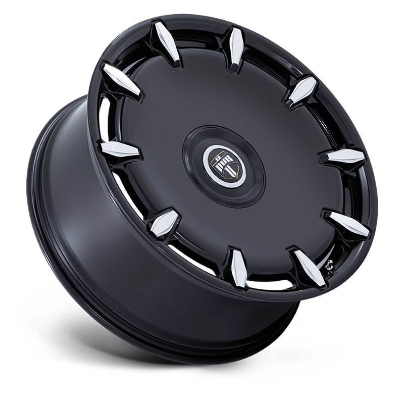 DUB Wheels | DC271 CHEEF 24x9.0 ET15 - GLOSS BLACK MILLED