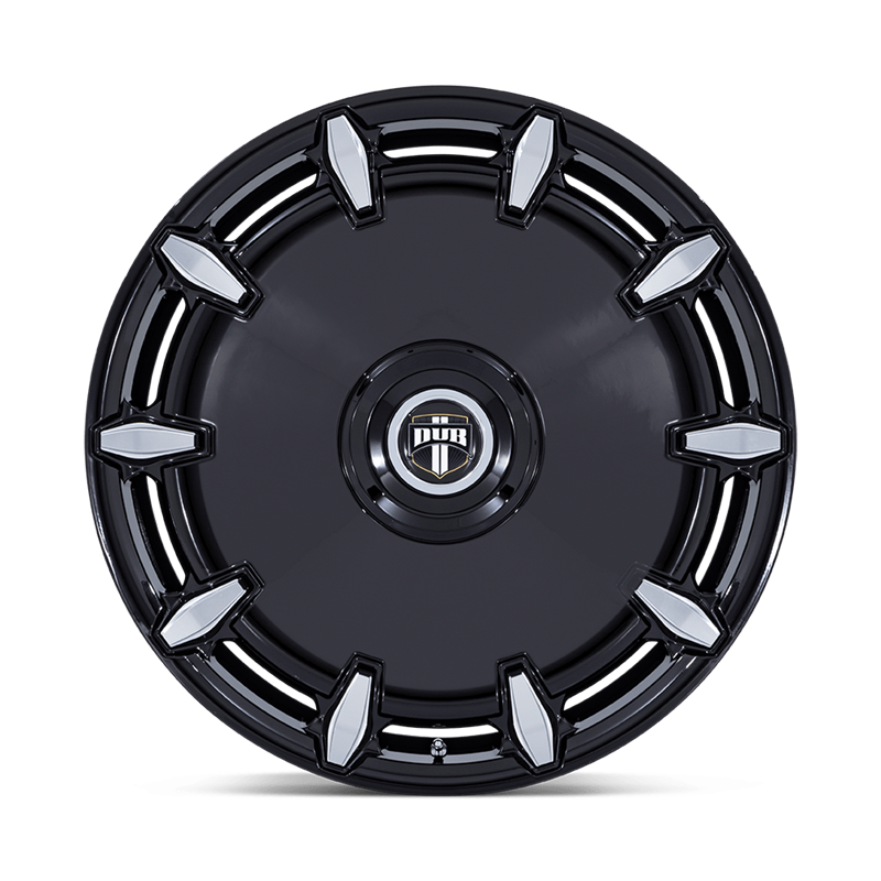 DUB Wheels | DC271 CHEEF 24x9.0 ET15 - GLOSS BLACK MILLED