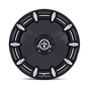 DUB Wheels | DC271 CHEEF 24x9.0 ET15 - GLOSS BLACK MILLED
