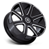 DUB Wheels | DC273 PULL 26x10.0 ET30 - GLOSS BLACK MILLED