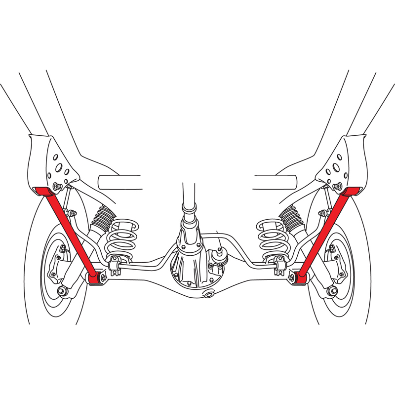 SPC | TOYOTA LOWER CONTROL ARMS - Rear Lower - Land Cruiser 1991-1997 SPC Performance Control Arm