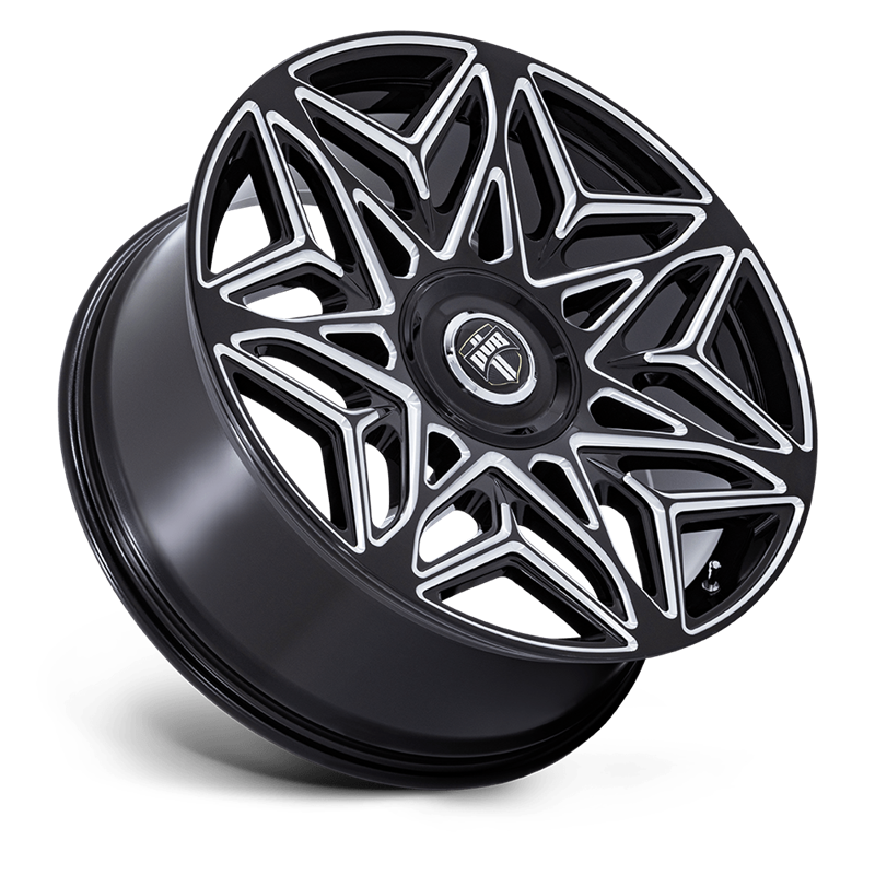 DUB Wheels | DC274 ANOMALY 22x9.0 ET15 - GLOSS BLACK MILLED