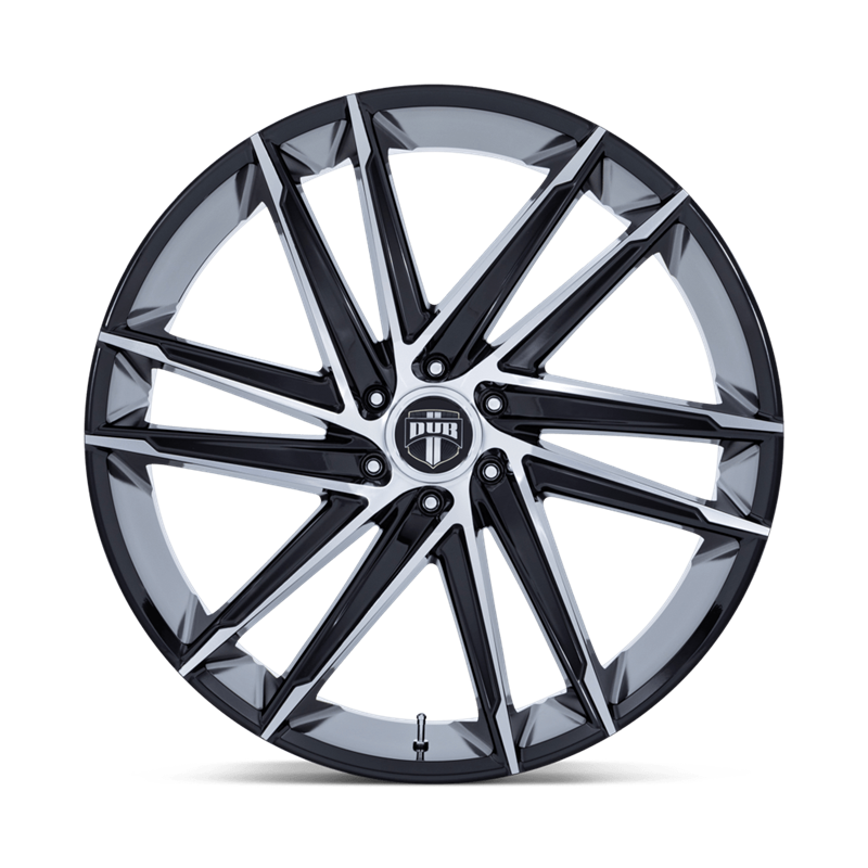 DUB Wheels | DC275 BLAZE 26x10.0 ET25 - GLOSS BLACK W/ MACHINED FACE