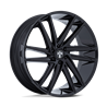 DUB Wheels | DC275 BLAZE 24x10.0 ET30 - GLOSS BLACK
