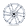 DUB Wheels | DC275 BLAZE 26x10.0 ET30 - CHROME
