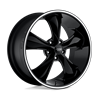 Foose Wheels | F104 LEGEND 20x10.0 ET0 - GLOSS BLACK MILLED