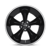 Foose Wheels | F104 LEGEND 20x10.0 ET40 - GLOSS BLACK MILLED