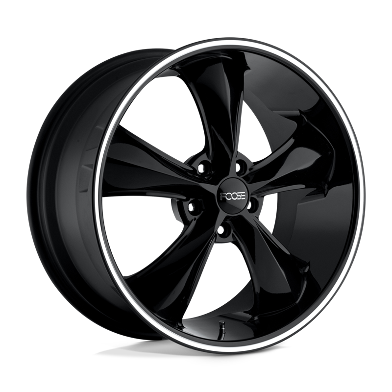 Foose Wheels | F104 LEGEND 20x10.0 ET20 - GLOSS BLACK MILLED