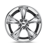Foose Wheels | F105 LEGEND 17x7.0 ET1 - CHROME PLATED