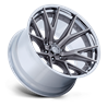 Fuel Off-Road | FC402 CATALYST 18x9.0 ET1 - PLATINUM W/ CHROME LIP