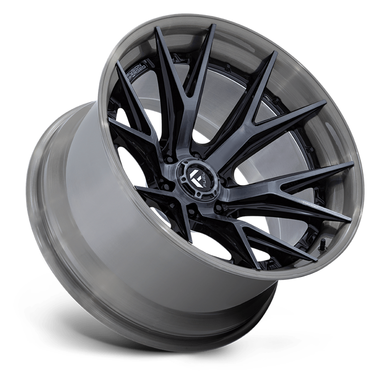 Fuel Off-Road | FC402 CATALYST 17x9.0 ET1 - GLOSS BLACK BRUSHED DARK TINT