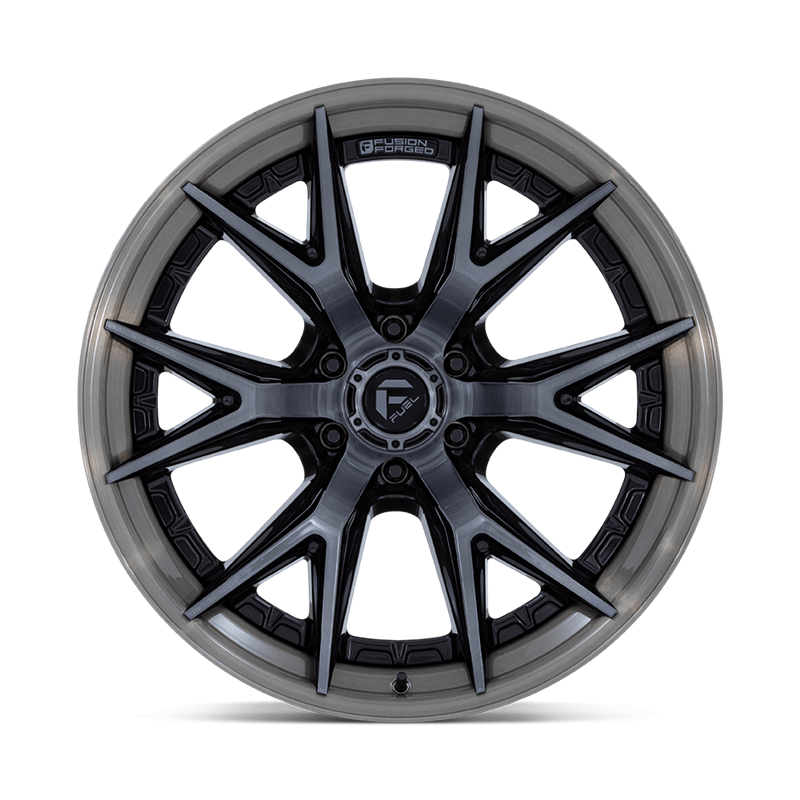 Fuel Off-Road | FC402 CATALYST 17x9.0 ET1 - GLOSS BLACK BRUSHED DARK TINT
