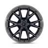 Fuel Off-Road | FC402 CATALYST 18x9.0 ET1 - GLOSS BLACK BRUSHED DARK TINT