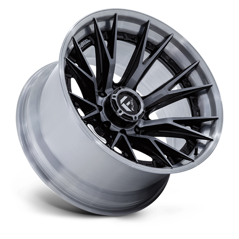 Fuel Off-Road | FC402 CATALYST 20x9.0 ET1 - GLOSS BLACK BRUSHED DARK TINT