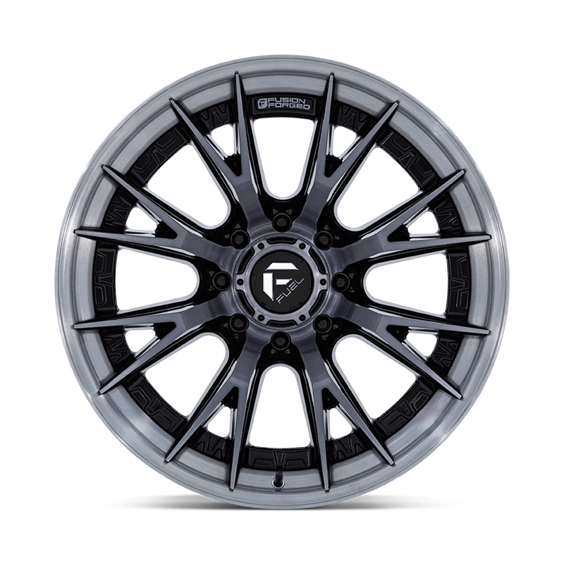 Fuel Off-Road | FC402 CATALYST 20x9.0 ET1 - GLOSS BLACK BRUSHED DARK TINT