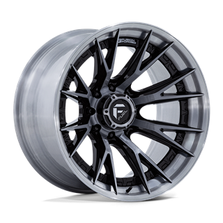 Fuel Off-Road | FC402 CATALYST 24x12.0 ET-44 - GLOSS BLACK BRUSHED DARK TINT