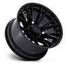 Fuel Off-Road | FC402 CATALYST 24x12.0 ET-44 - MATTE BLACK W/ GLOSS BLACK LIP