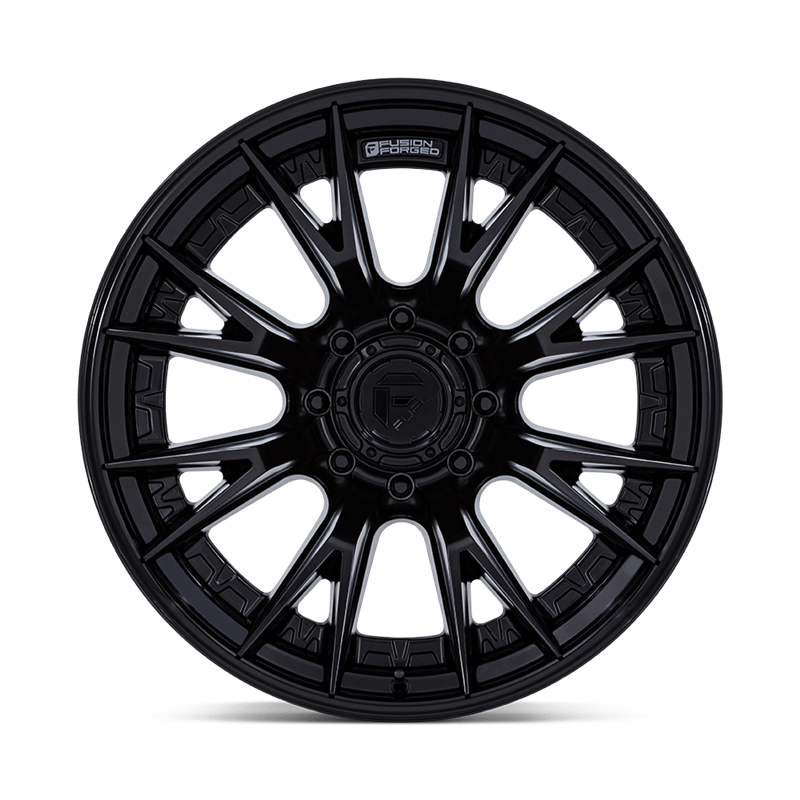 Fuel Off-Road | FC402 CATALYST 24x12.0 ET-44 - MATTE BLACK W/ GLOSS BLACK LIP