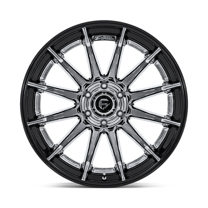 Fuel Off-Road | FC403 BURN 20x9.0 ET1 - CHROME W/ GLOSS BLACK LIP
