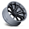 Fuel Off-Road | FC404 MUTINY 20x9.0 ET20 - GLOSS BLACK BRUSHED DARK TINT
