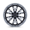 Fuel Off-Road | FC404 MUTINY 20x9.0 ET20 - GLOSS BLACK BRUSHED DARK TINT