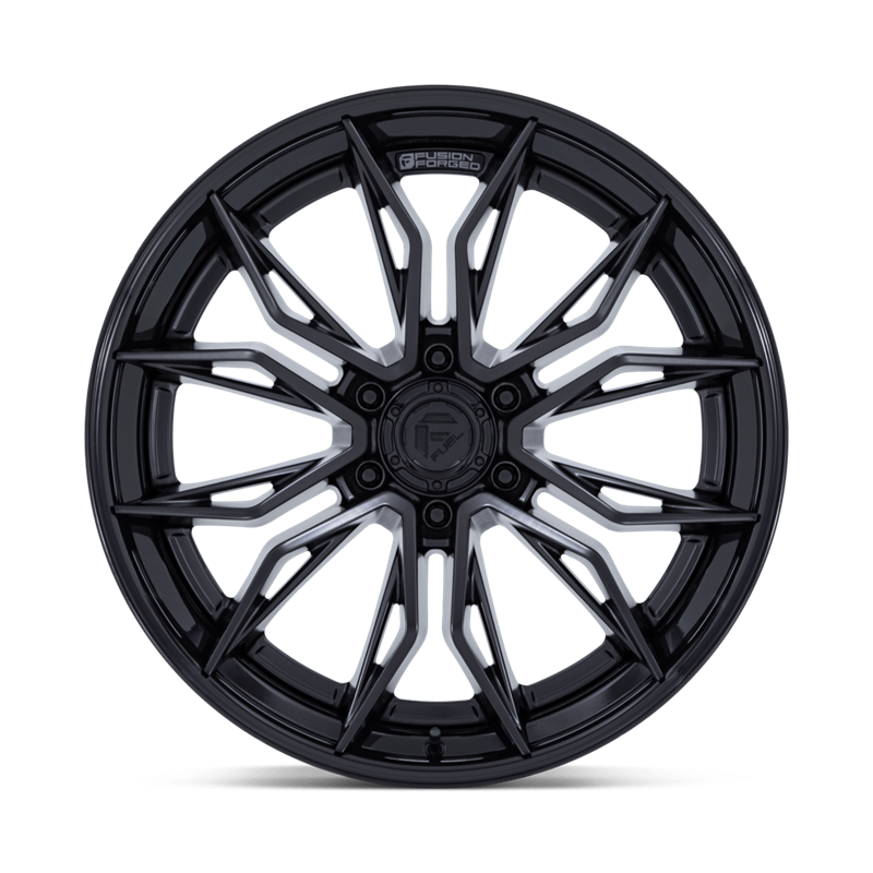 Fuel Off-Road | FC404 MUTINY 20x9.0 ET1 - MATTE BLACK W/ GLOSS BLACK LIP