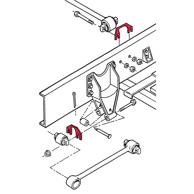 SPC | TANDEM SHIM- IHC 1/16" (6) SPC Performance Alignment Kits & Components