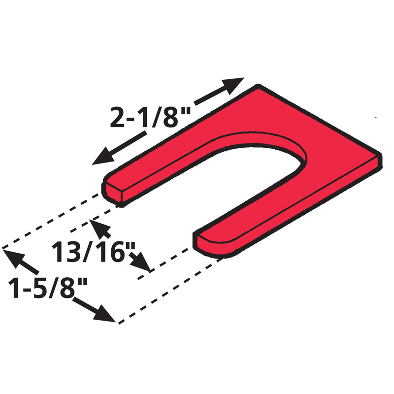 SPC | TANDEM SHIM-FRTLNR SS 1/16"(6)