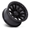 Fuel Off-Road | FC866 PISTON 17x8.5 ET25 - BLACKOUT W/ GLOSS BLACK LIP