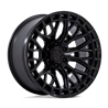 Fuel Off-Road | FC869 SIGMA 17x9.0 ET1 - BLACKOUT W/ G-BLK LIP