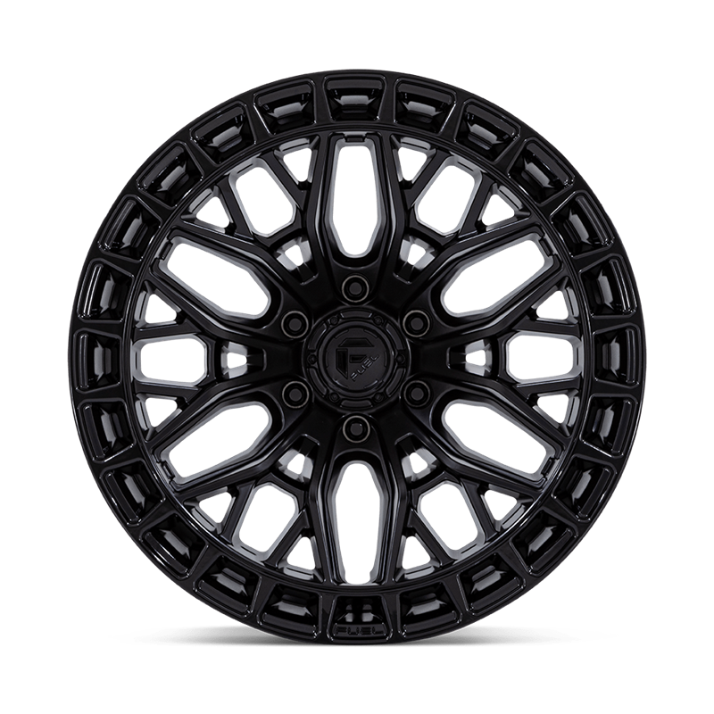 Fuel Off-Road | FC869 SIGMA 17x9.0 ET1 - BLACKOUT W/ G-BLK LIP