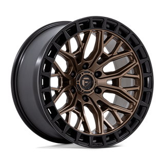 Fuel Off-Road | FC869 SIGMA 20x10.0 ET-18 - MATTE BRONZE W/ M-BLK LIP